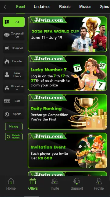 JJWIN Events