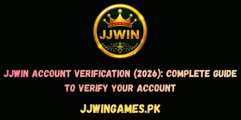 JJWIN Account Verification