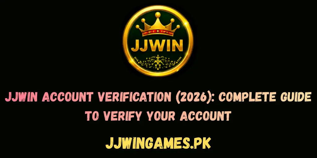 JJWIN Account Verification