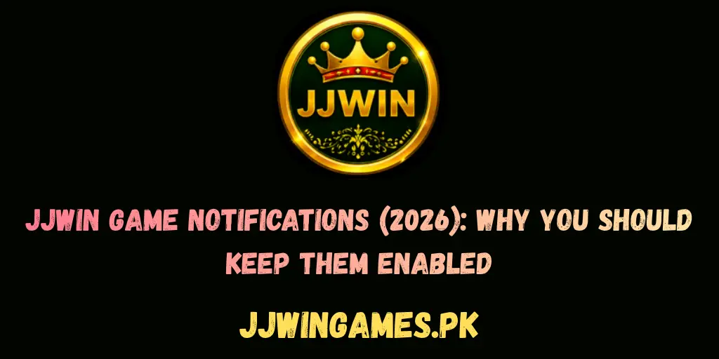 JJWIN Game Notifications